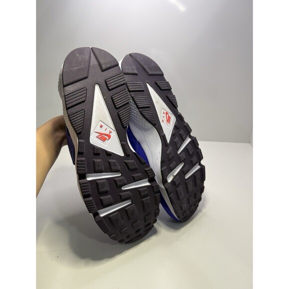 Nike Air Huarache Persian Violet White Black 318429-500 Size 11 w/ Box - Picture 7 of 11